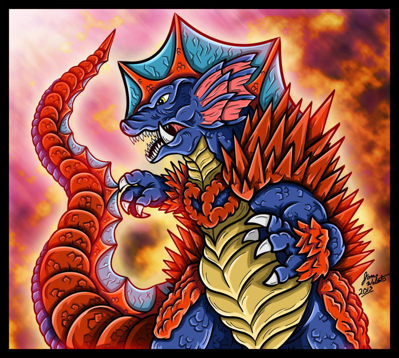 Neosaurus Neosaurus - The Genetic Horror by earthbaragon on DeviantArt
