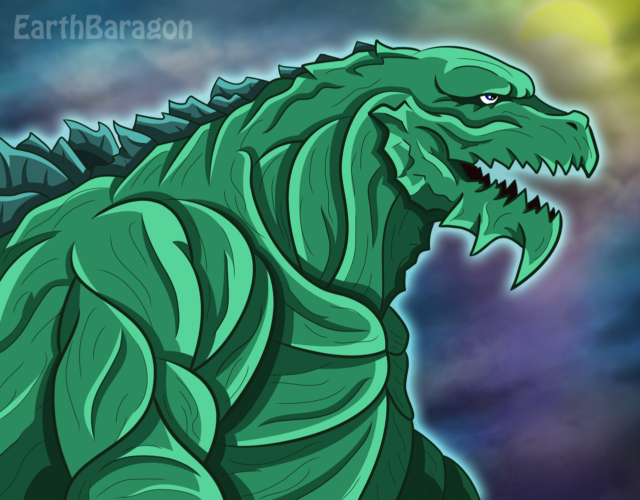 godzilla #cartoon, Godzilla Earth