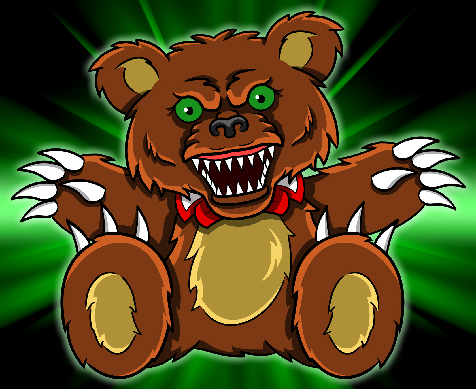 Demonic Toys Grizzly Teddy by earthbaragon on DeviantArt