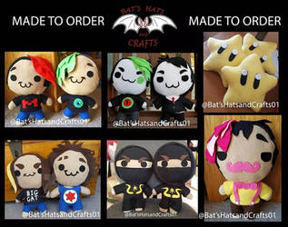 Made to Order Plushies