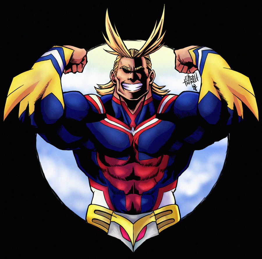 All Might Border All Might by EltonTafarel on DeviantArt