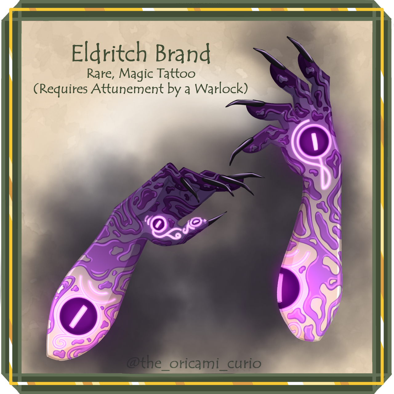 Eldritch Brand by oricamiart on DeviantArt
