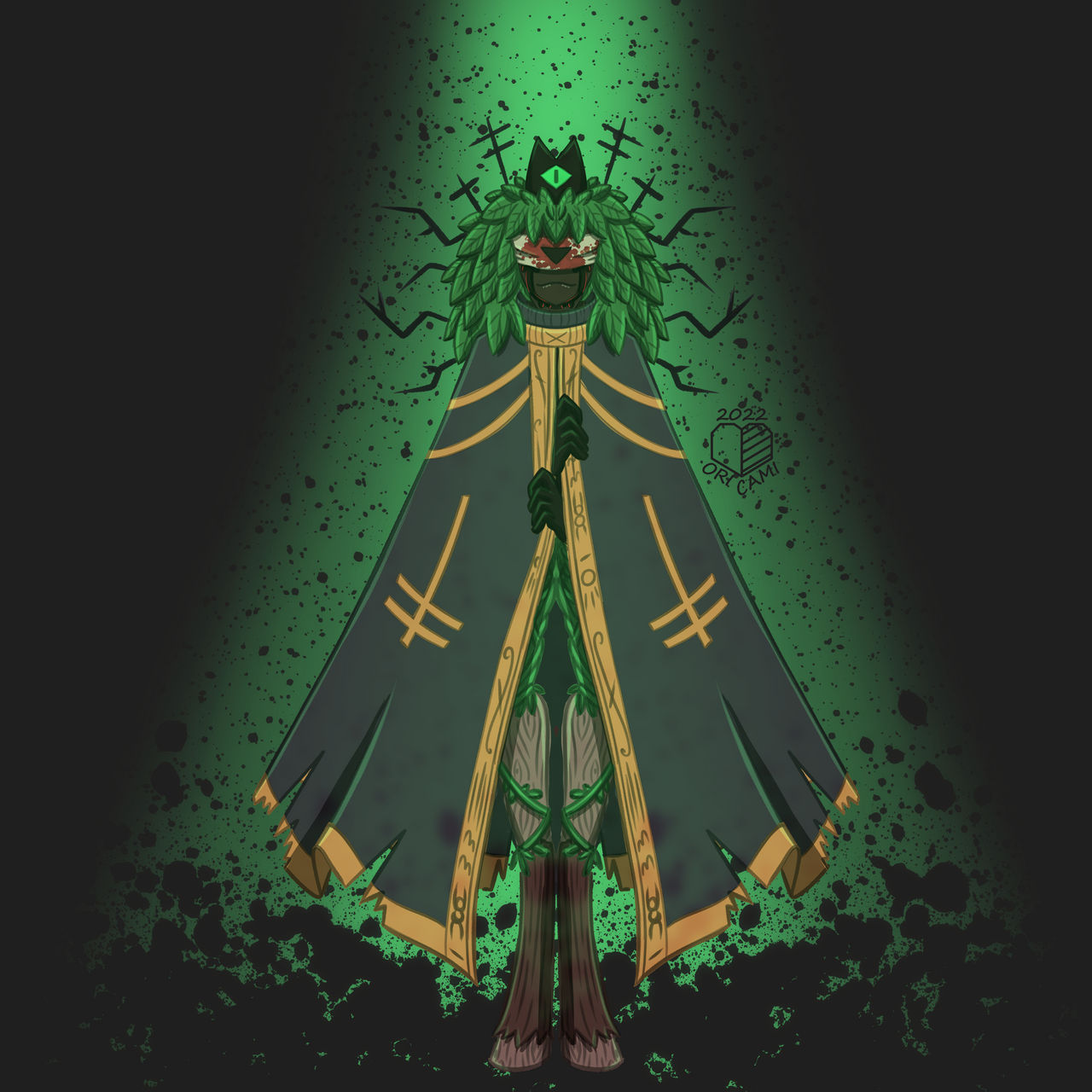 Cult of the Lamb Leshy by oricamiart on DeviantArt