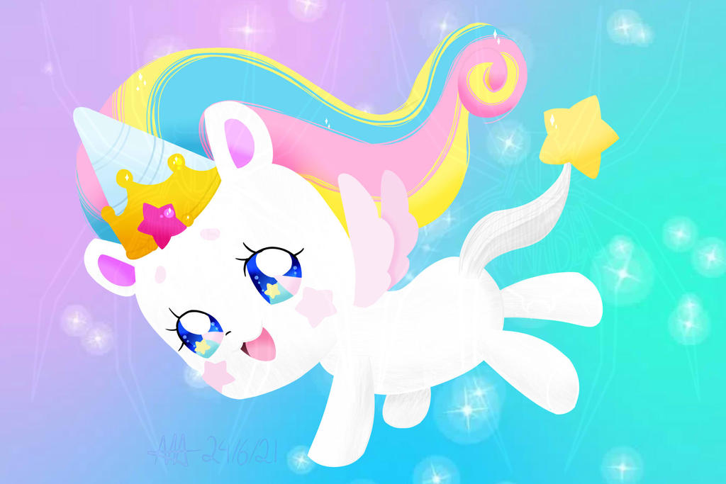 Request || Fuwa in Unicorn Form by JadeAnnabelArt on DeviantArt