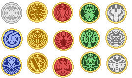 Kamen Rider OOO Medals