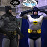 Batman meets Adam West