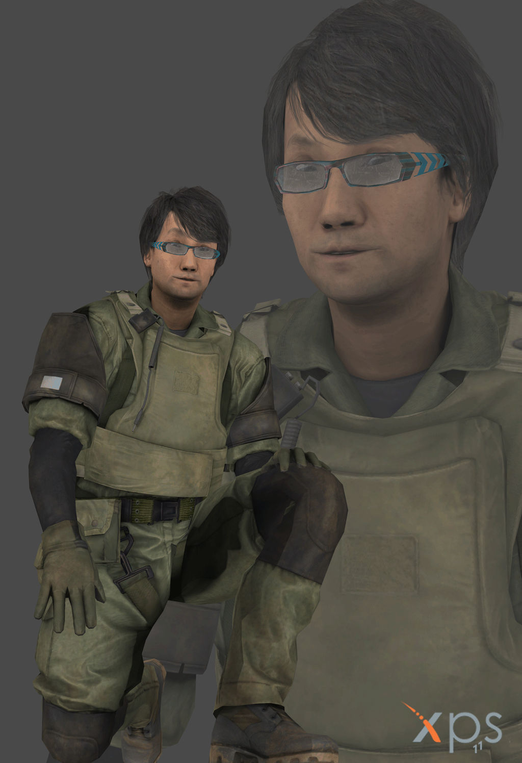 MGSV Hideo Kojima MSF cameo