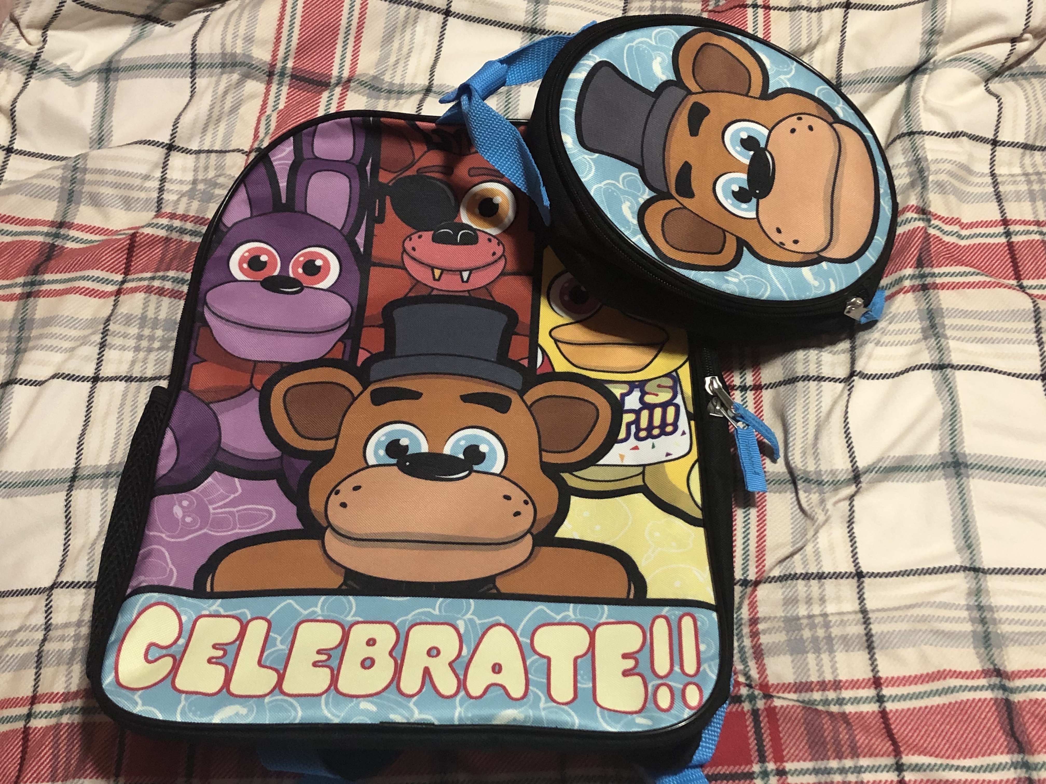 FNAF Backpack and Lunch Pack by TammyTheRanger on DeviantArt