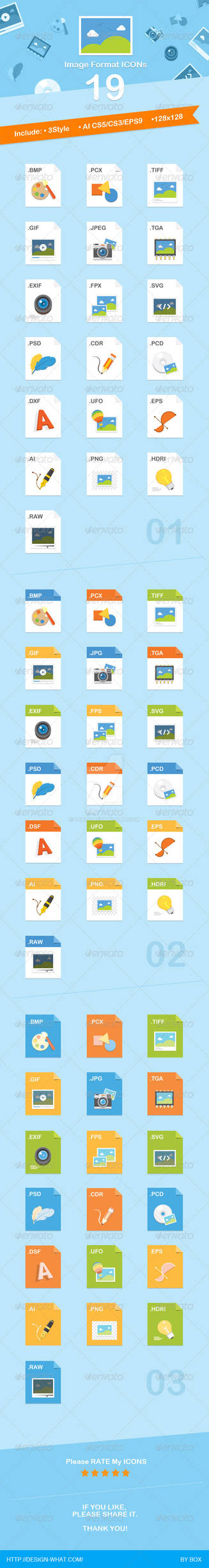 19 Image Format Icons