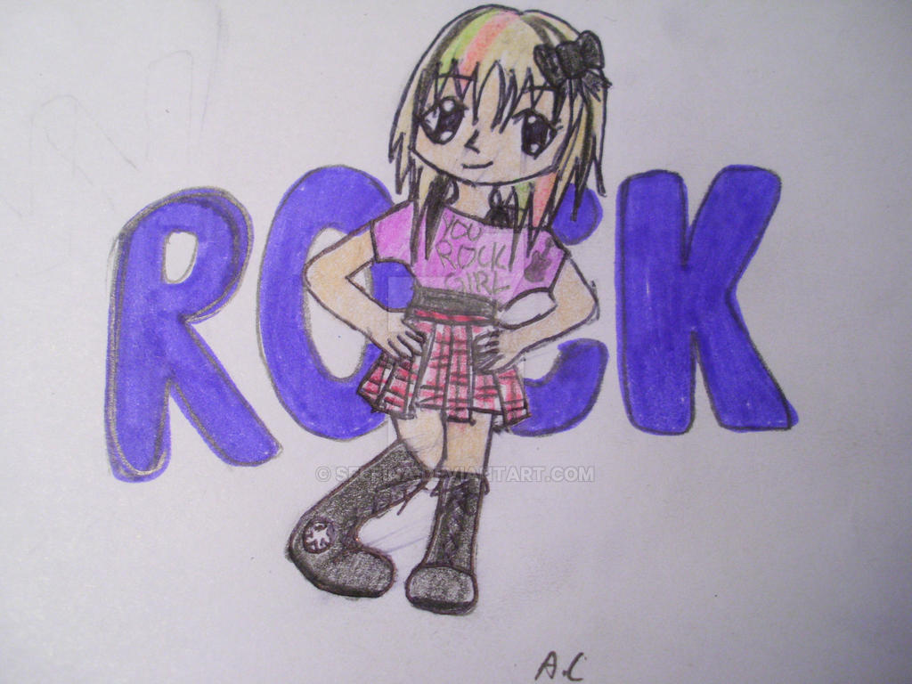 You rock girl by Selfina on DeviantArt
