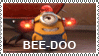 Despicable Me Minion Bee-Doo stamp