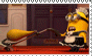 Despicable Me Minion Maid Scene stamp