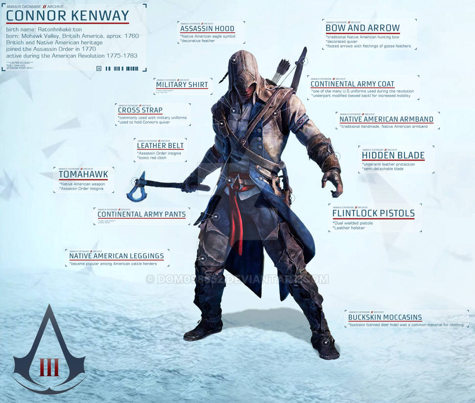 Assassin's Creed III Connor Kenway DOM098652 on