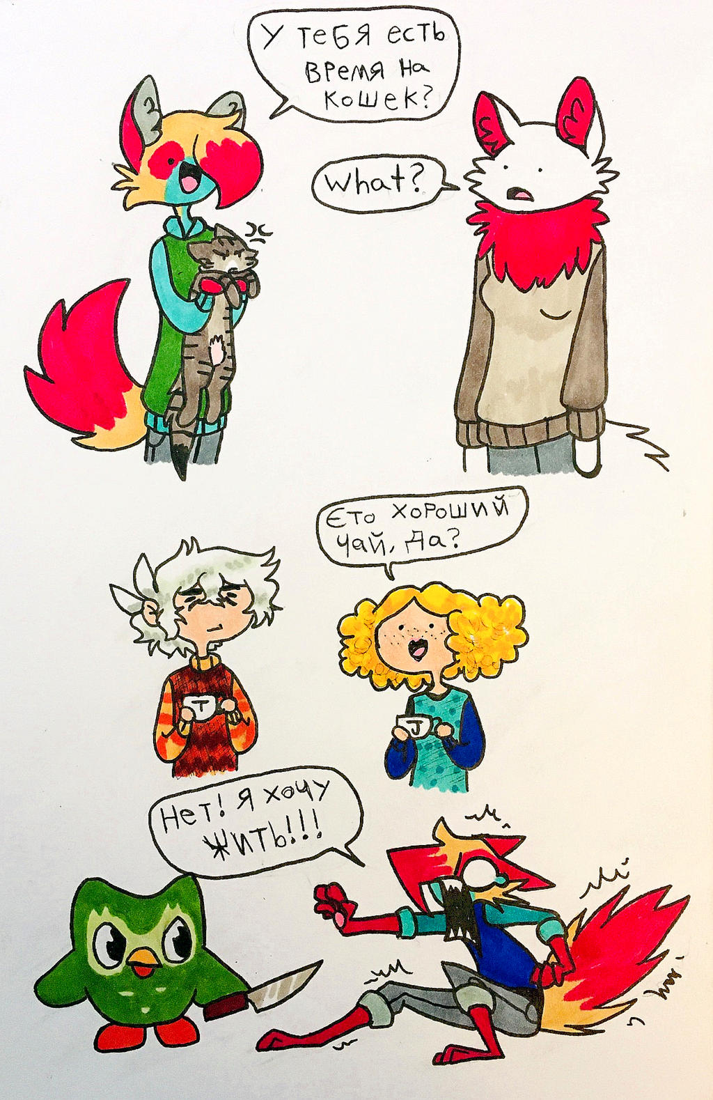Duolingo Sayings by RedRiverPotato01 on DeviantArt