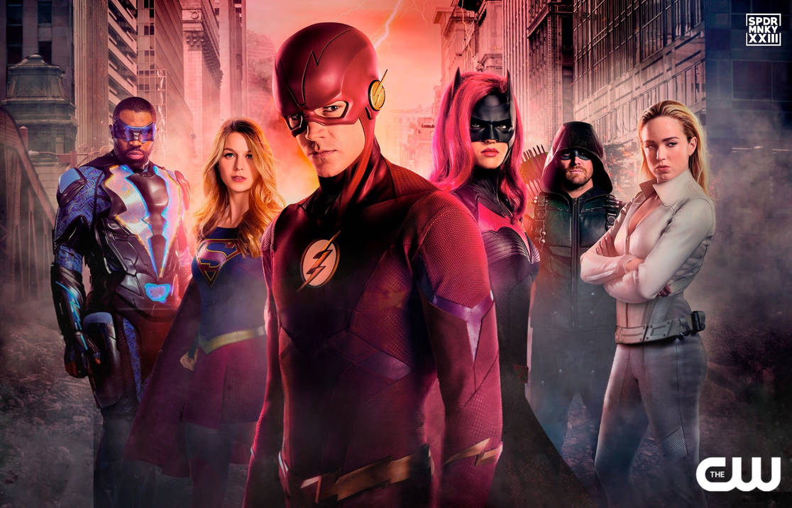 Crisis on Infinite Earths Poster by superflashofficial on DeviantArt