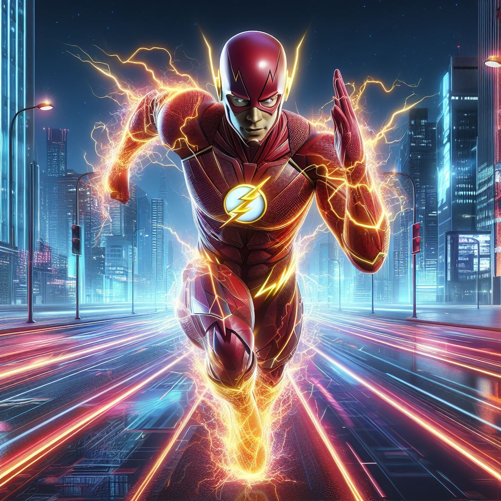 The Flash Running AI by superflashofficial on DeviantArt