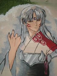 Sesshoumaru Painting