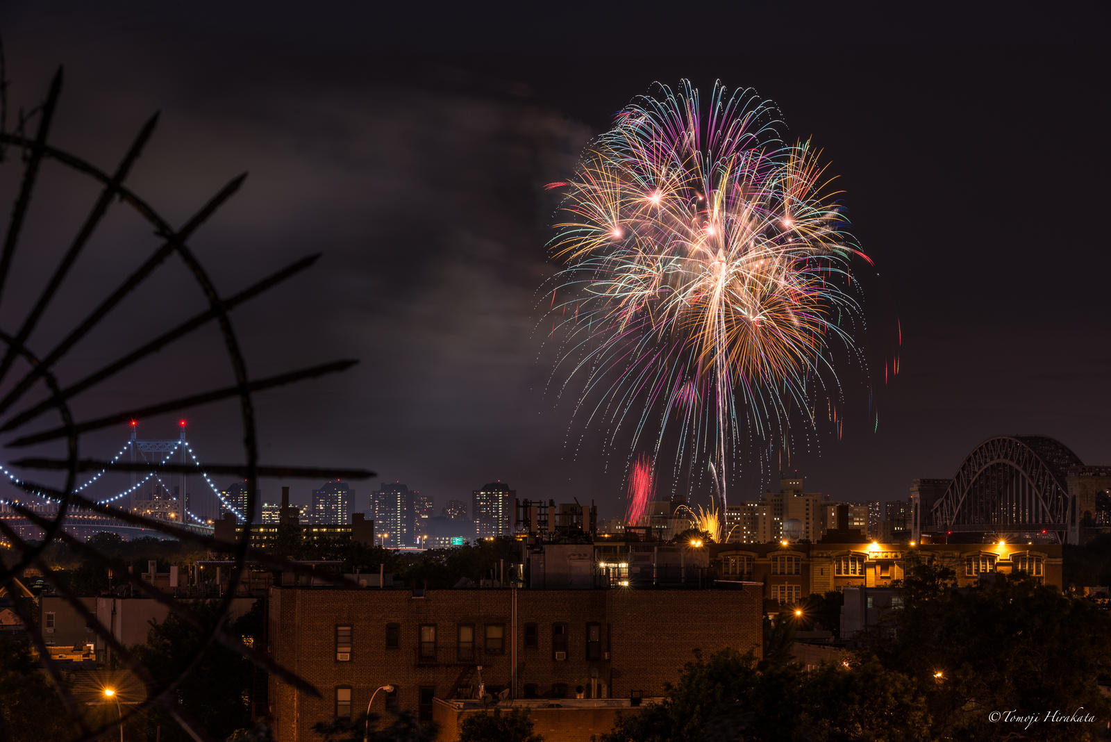 Astoria Park Fireworks Display 2013