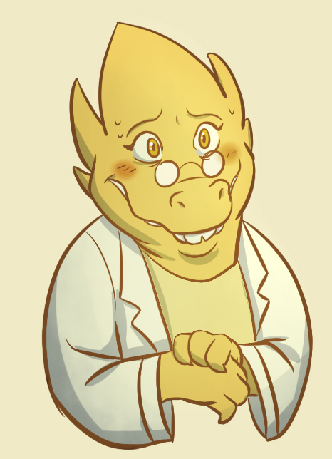 Dr. Alphys by thesmallestjay on DeviantArt