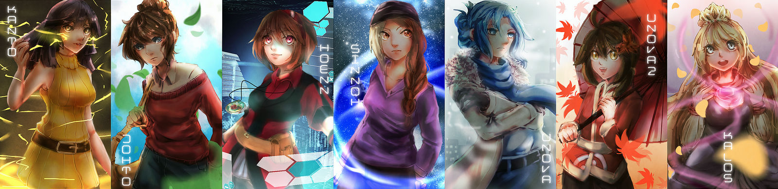 Ladies of Nuzlocke [With Speedpaint]