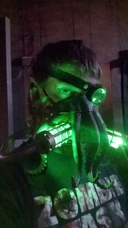 Cthulhu gas mask finished