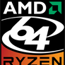 AMD Ryzen logo throwback
