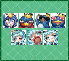 June Emotes Commission Batch