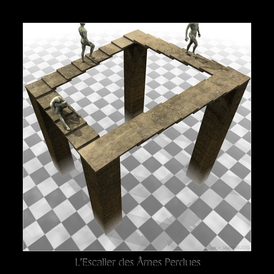 Escher Tribute by lasaucisse