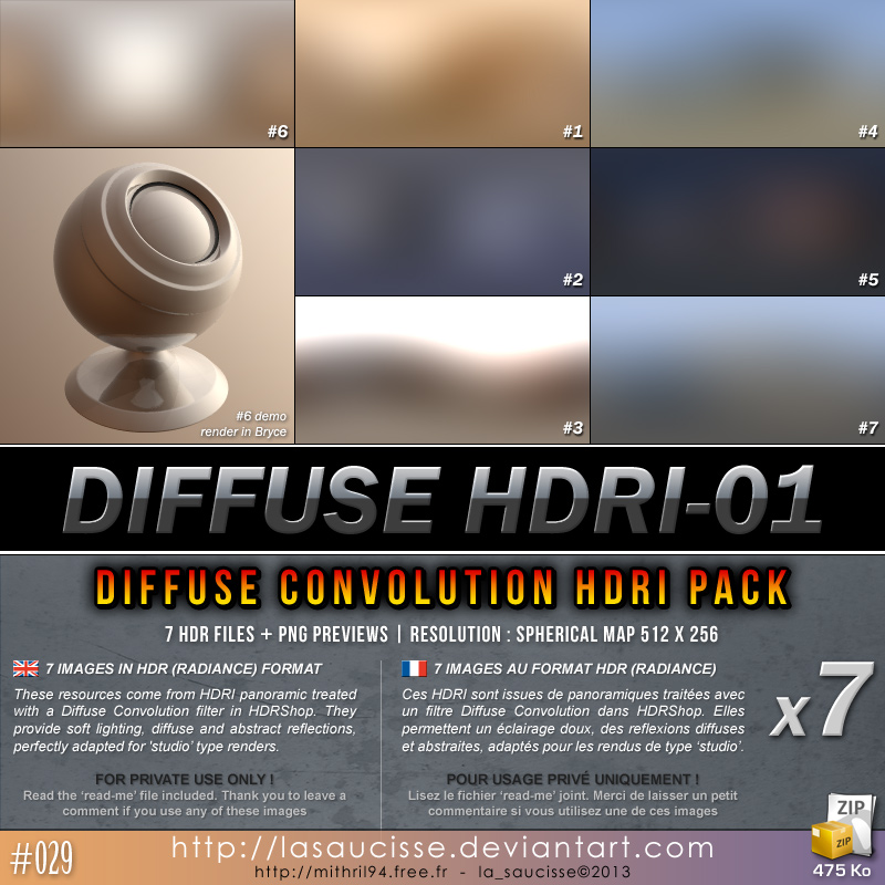 Free HDRI : 029-diffuse-hdri-pack-01