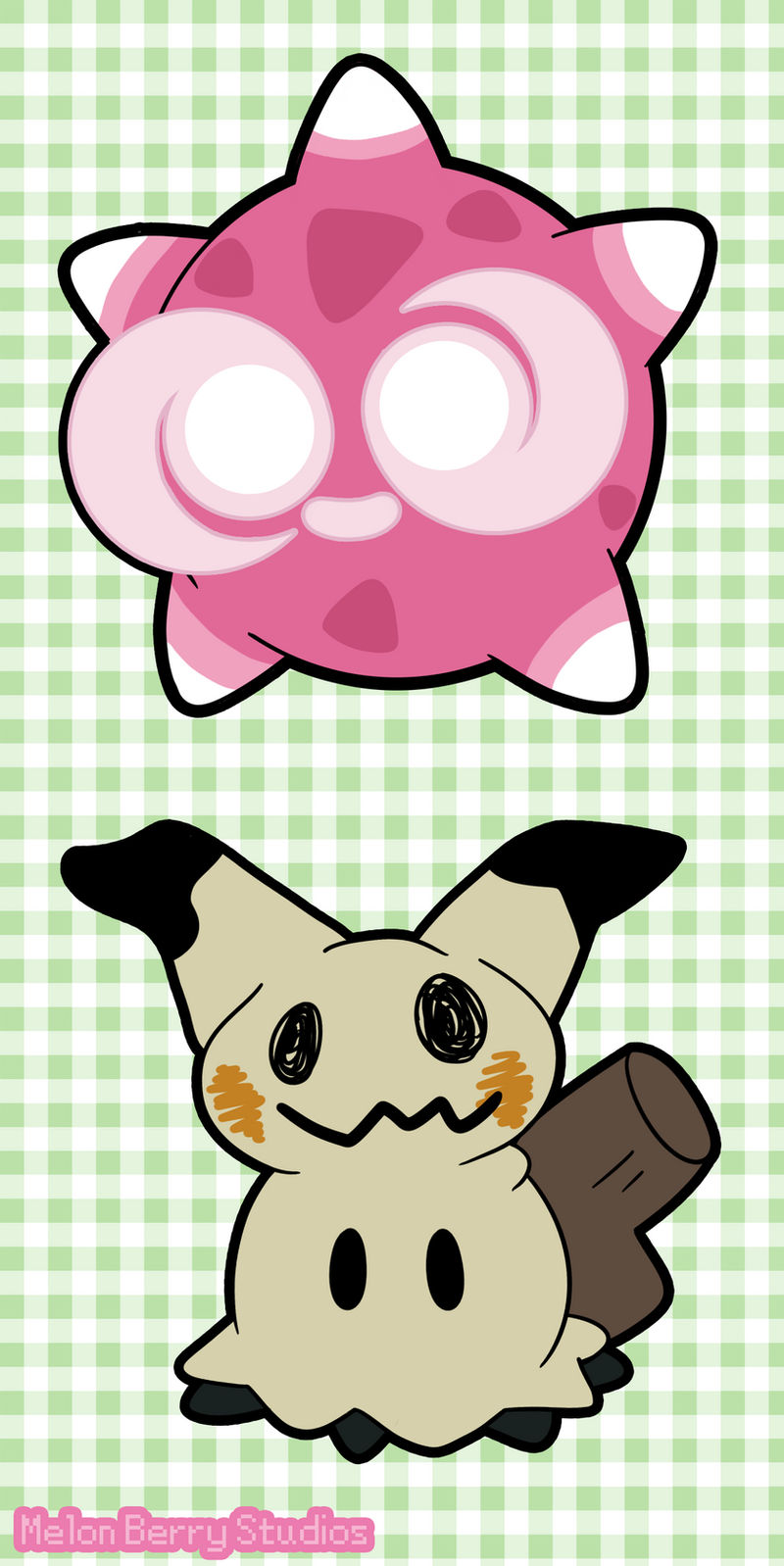 Minior and Mimikyu