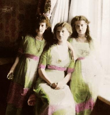 Olga, Anastasia and Maria