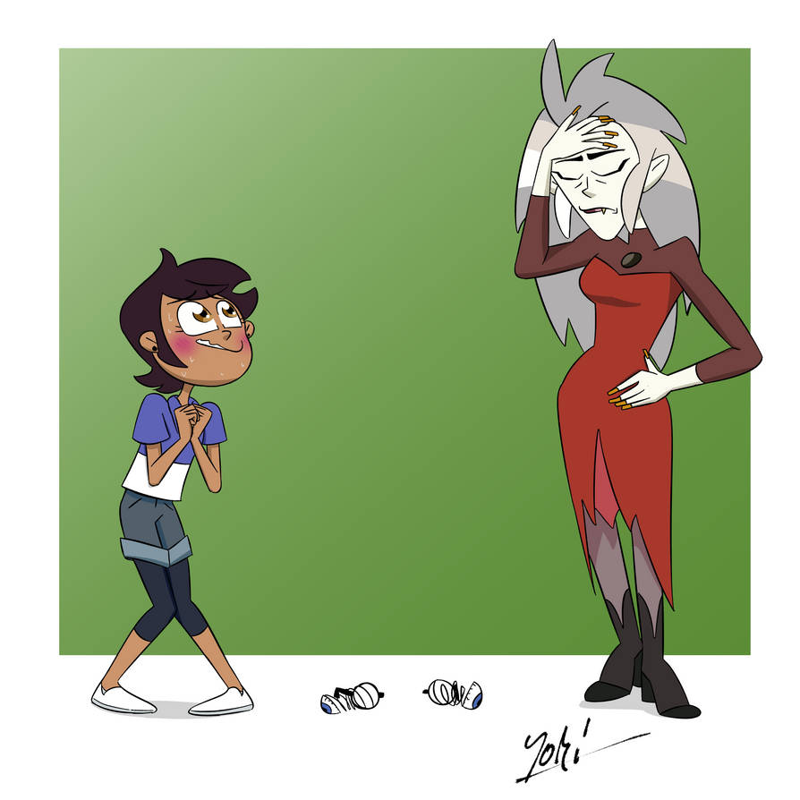 Luz Breaks Something by YokiDokey on DeviantArt