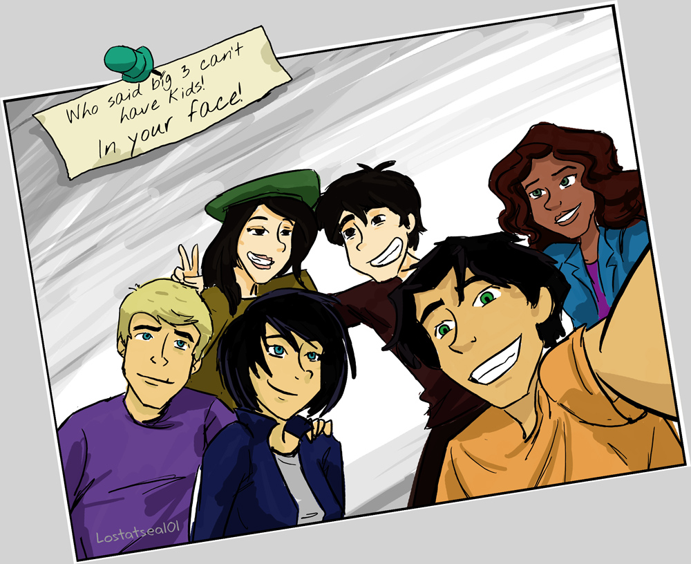 Big 3 kids by lostatsea101 on DeviantArt