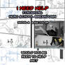 I need help finishing Hero School: breakdown comic