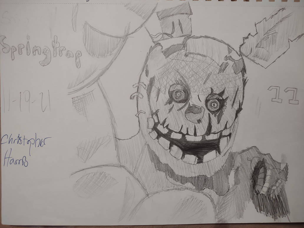 Springtrap by TheeUltimateLifeform on DeviantArt