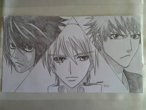 L, Zero and Ichigo