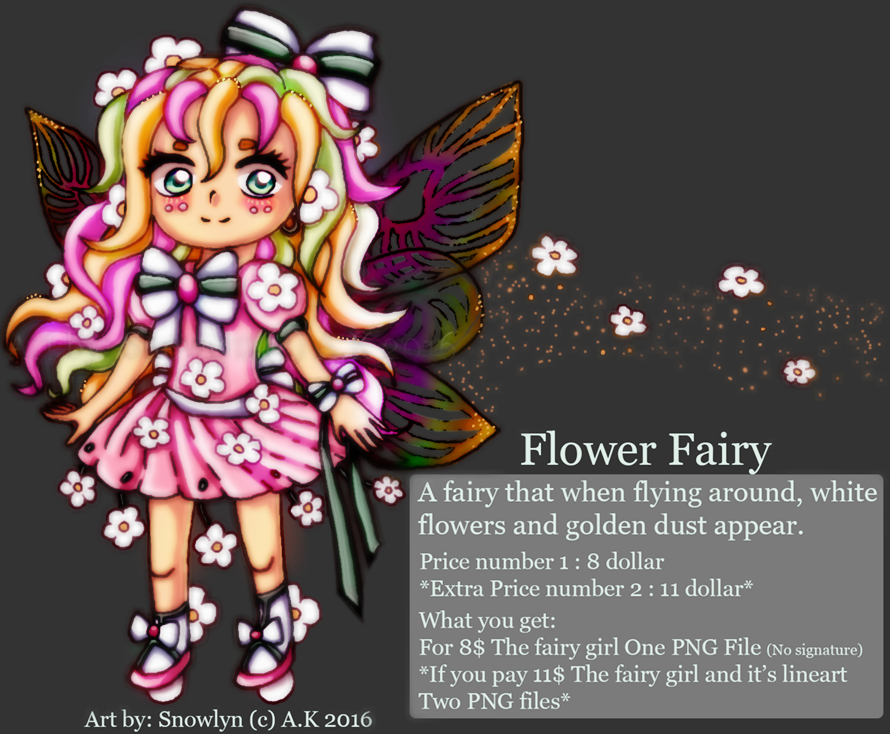 Chibi Fairy Girl Adopt Open