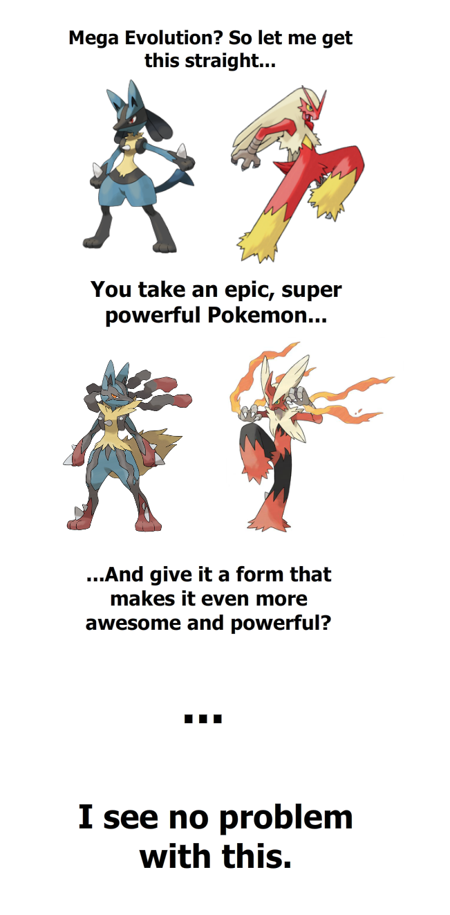 Mega Evolutions are Mega Awesome