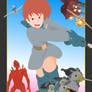 Nausicaa vector poster