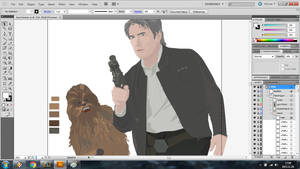 Han+Chewie WIP screenshot