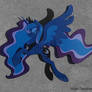 OOAK Princess Luna Paper Art (Sold)