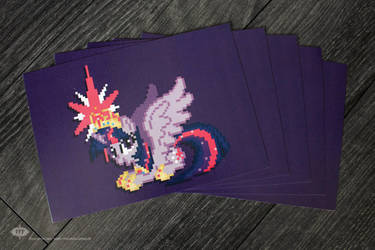 Princess Twilight Sparkle 8-Bit Print [[FOR SALE]]