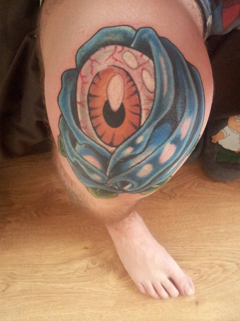 Eyeball Rose Tattoo by mansellkarl on DeviantArt