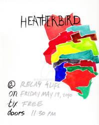 Heatherbird Colorblock Poster