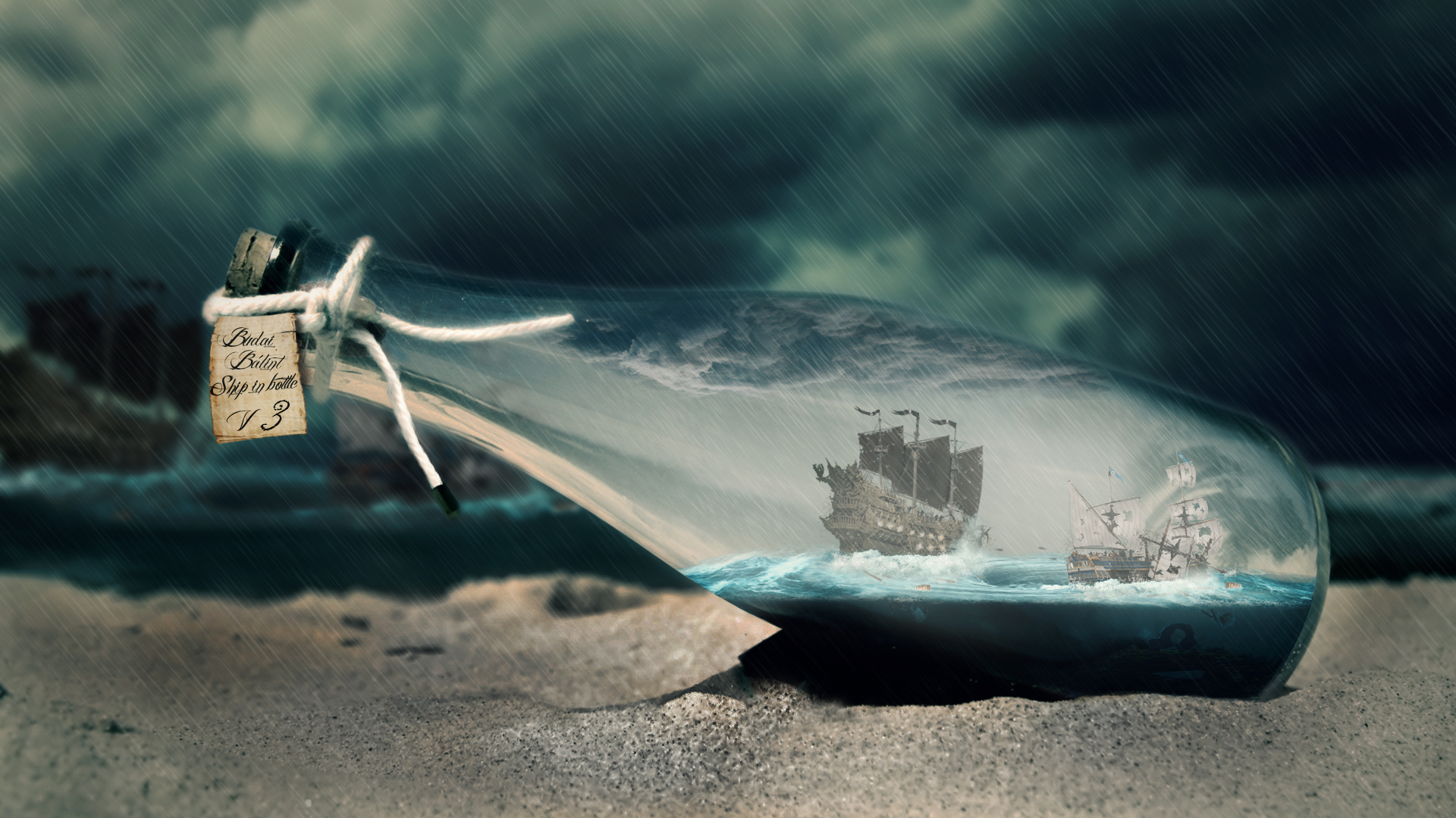 Ship in bottle v3