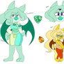 Gem AU Doodles