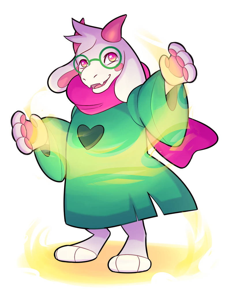Beared Ralsei ralsei!! by fireflyoverpass on DeviantArt