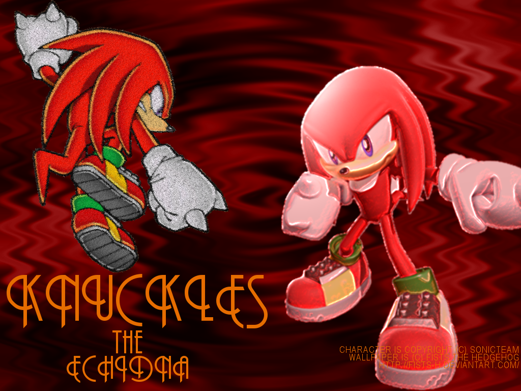 Monthly Wallpaper: Knuckles