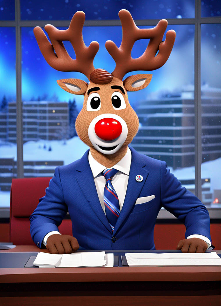 Never doubt Rudolph's weather predictions, darling by Tedosaur on ...