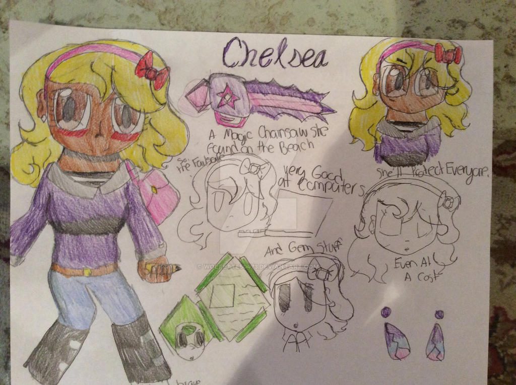 Chelsea: Humansona (Steven Universe) by Wolfette50473 on DeviantArt